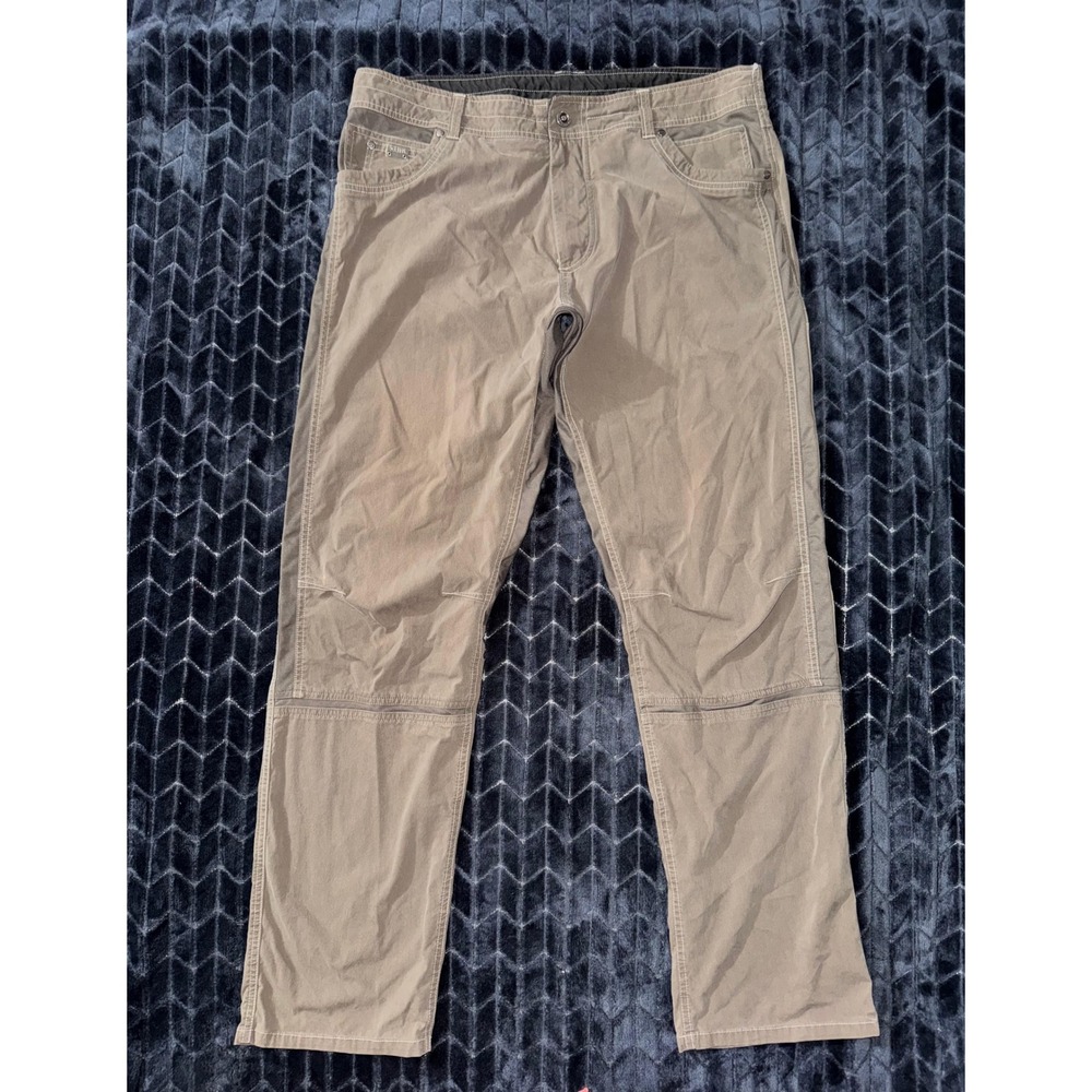 Kuhl Mens Pants Khaki Outdoor Hiking Work Utility‎ Size 38